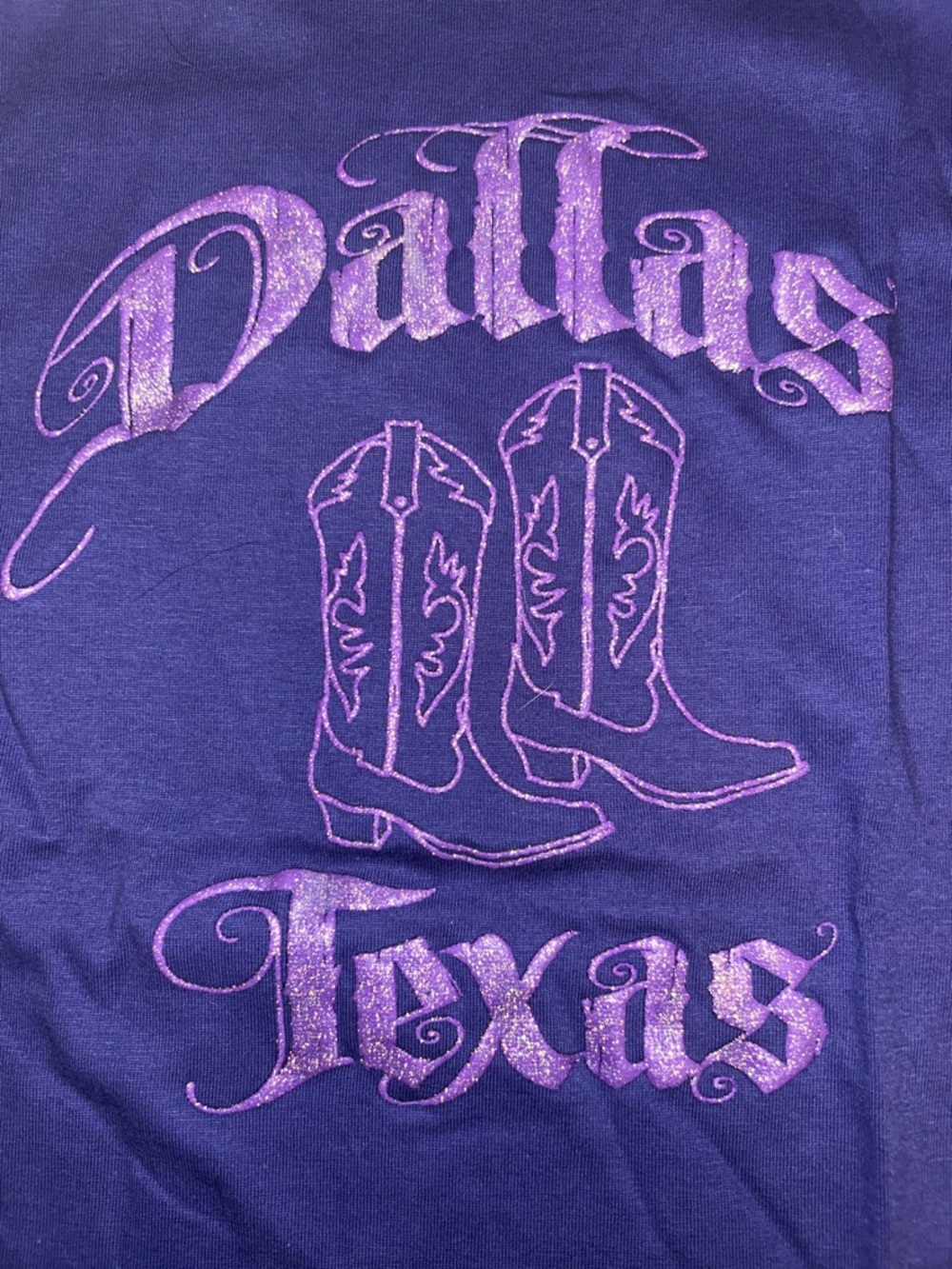 2 GOODWILL Dallas Texas Purple Graphic Tee - Picture 2 of 8